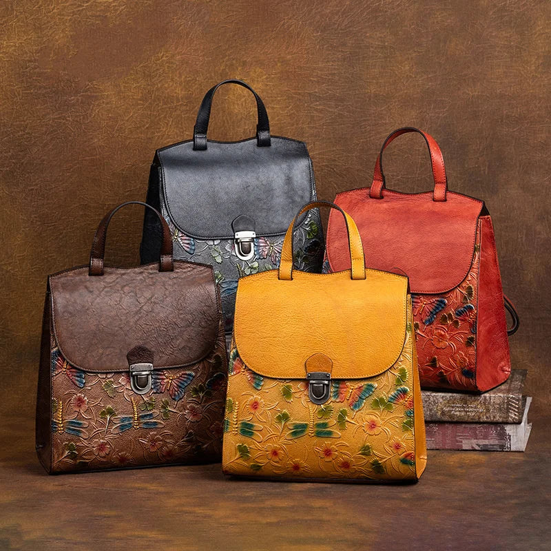 SAC À DOS EN CUIR POUR FEMMES