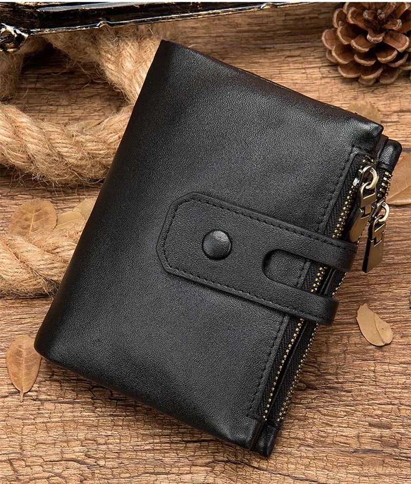 PORTEFEUILLE EN CUIR POUR FEMMES