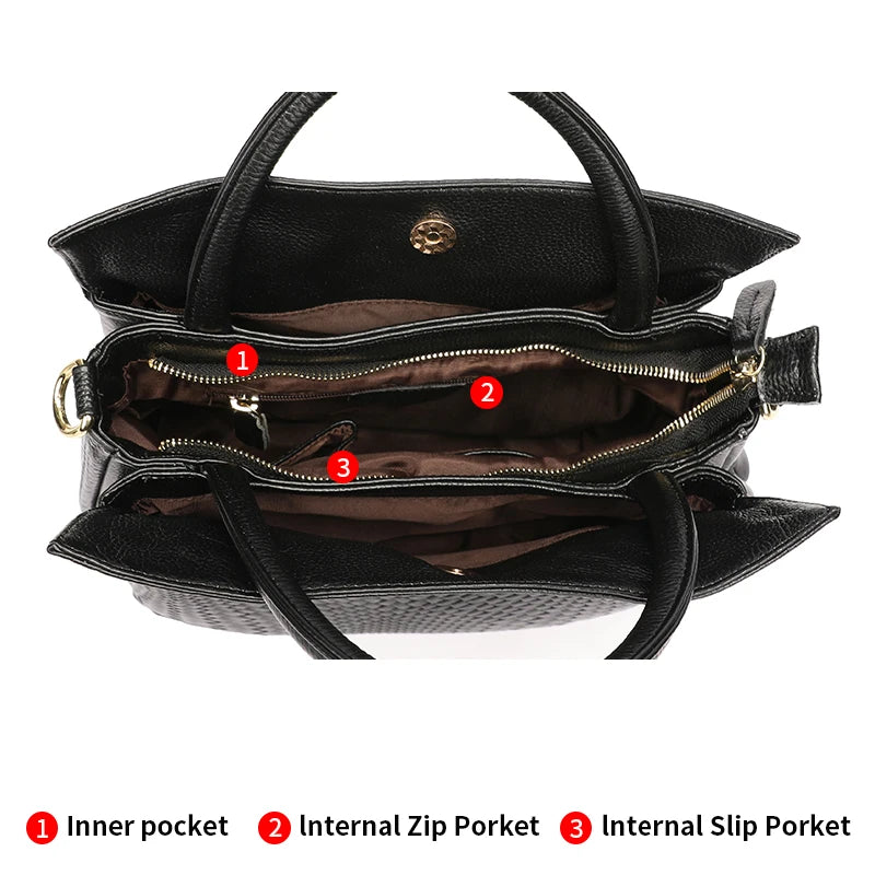 SAC À MAIN EN CUIR POUR FEMMES