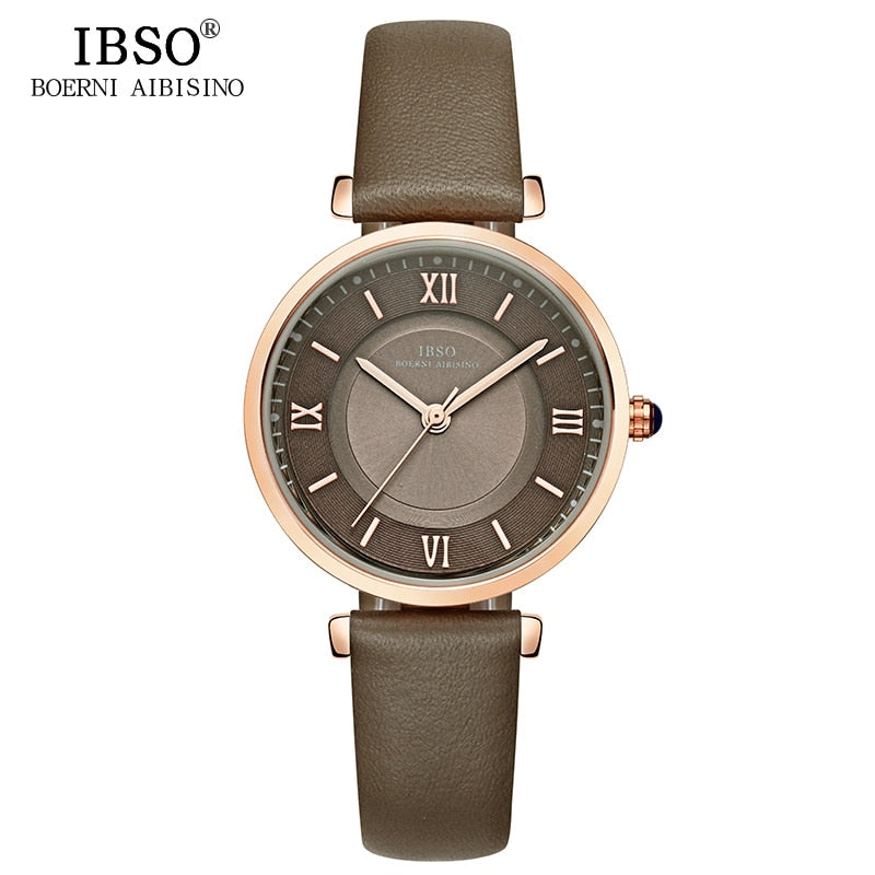MONTRE FEMMES EN CUIR