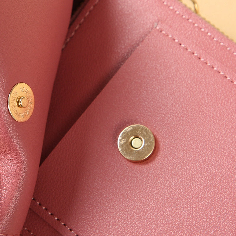 PORTEFEUILLE EN CUIR POUR FEMMES