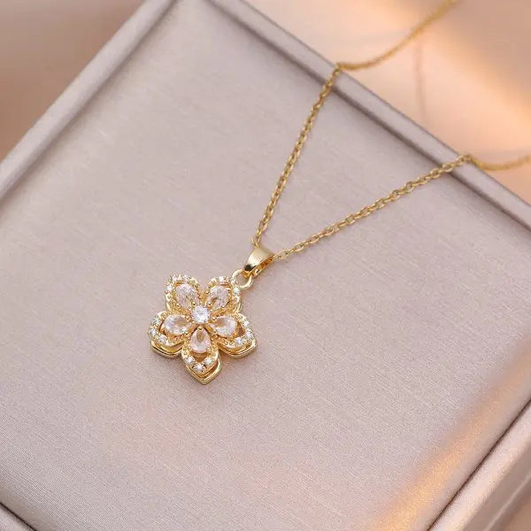 Collier ras-de-cou rotatif