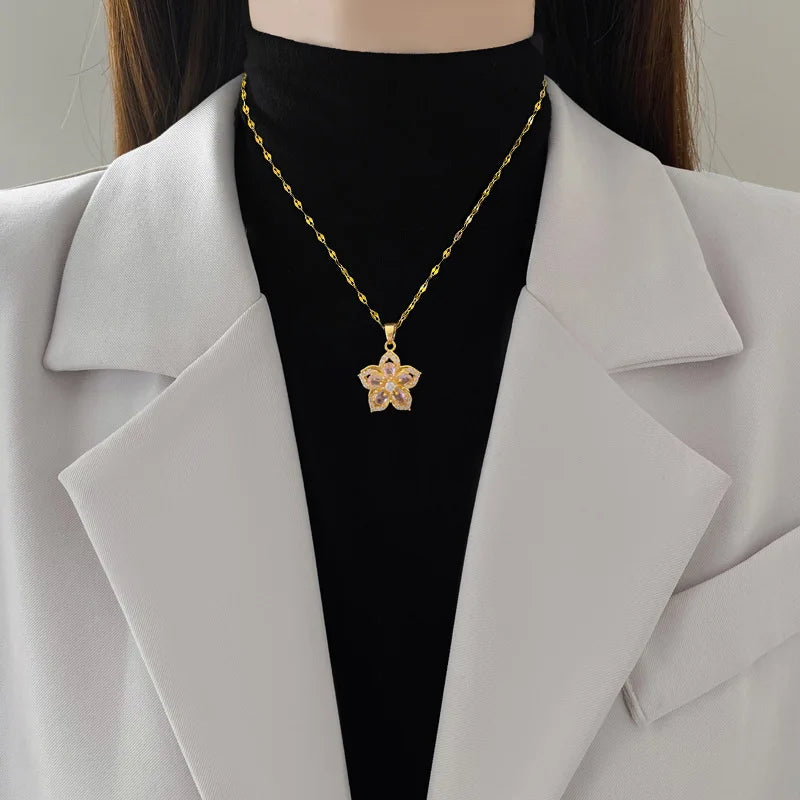 Collier ras-de-cou rotatif