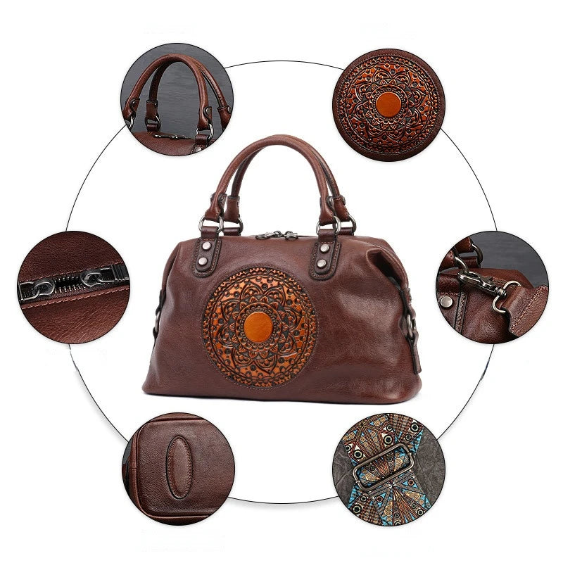 SAC À MAIN EN CUIR POUR FEMMES