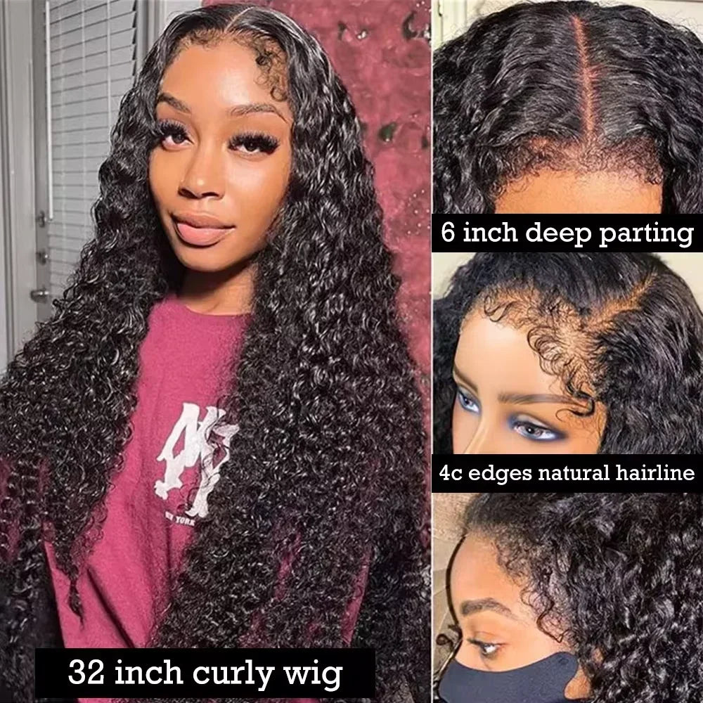 PERRUQUE CHEVEUX HUMAIN FRISÉS