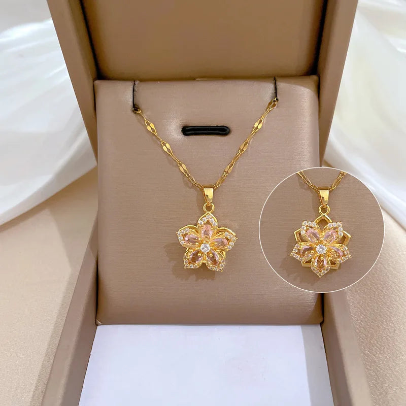 Collier ras-de-cou rotatif