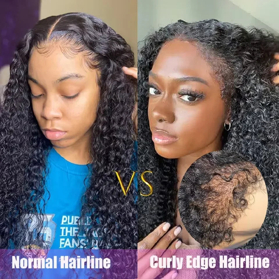 PERRUQUE CHEVEUX HUMAIN FRISÉS