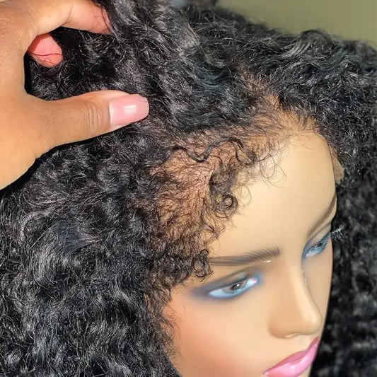 PERRUQUE CHEVEUX HUMAIN FRISÉS