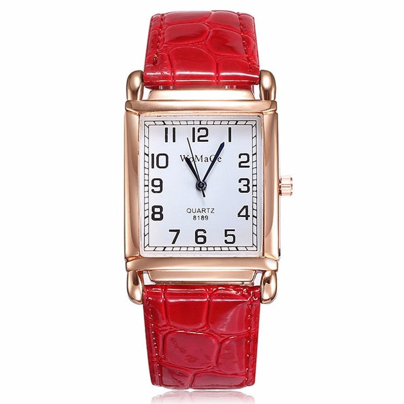 MONTRE FEMMES BRACELET EN CUIR
