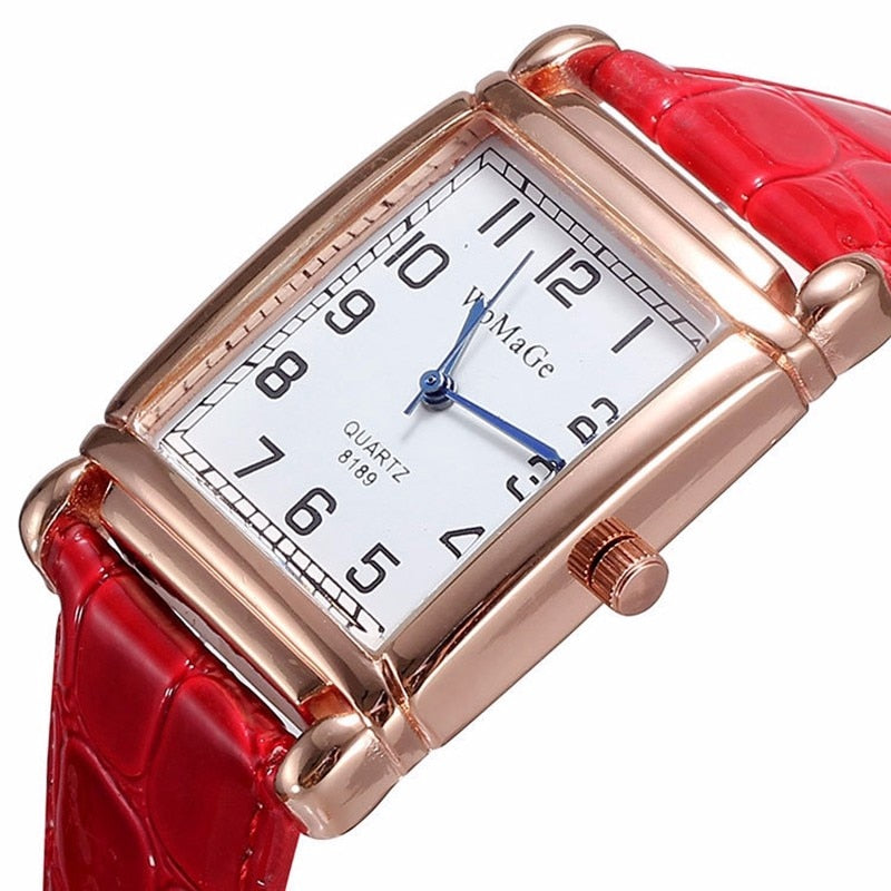 MONTRE FEMMES BRACELET EN CUIR