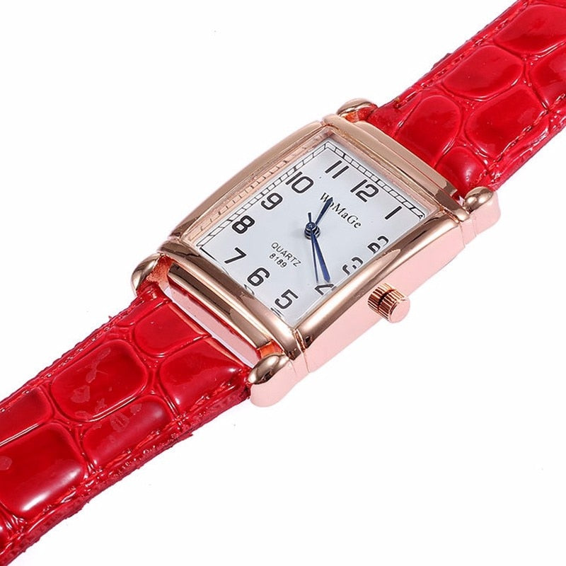 MONTRE FEMMES BRACELET EN CUIR