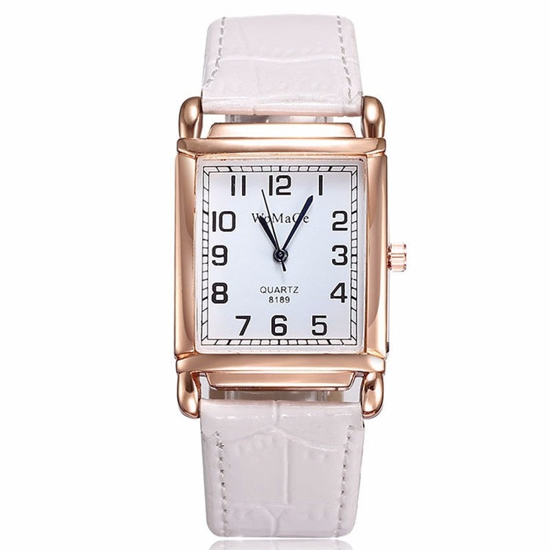 MONTRE FEMMES BRACELET EN CUIR