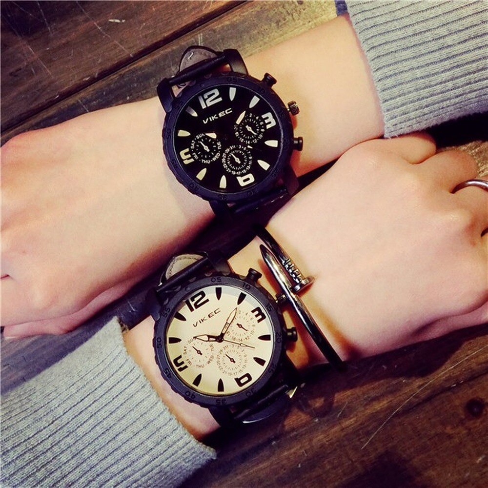 MONTRE POUR HOMMES ET FEMMES EN CUIR