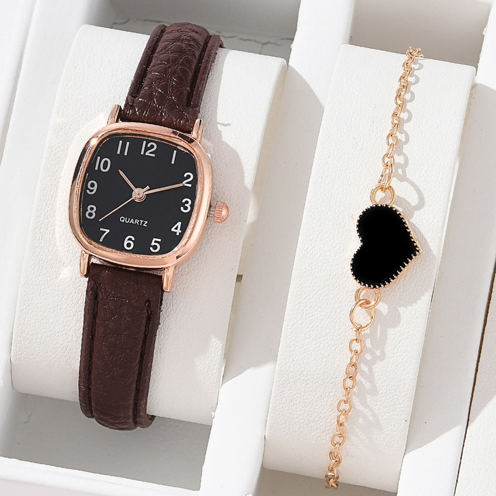 MONTRE FEMMES EN CUIR